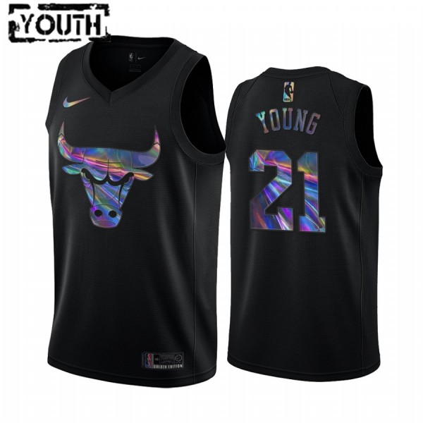 NBA Chicago Bulls Trikot Thaddeus Young 21 Iridescent HWC Collection Swingman - Kinder NBA Chicago Bulls Trikot Thaddeus Young 21 Iridescent HWC Collection Swingman - Kinder